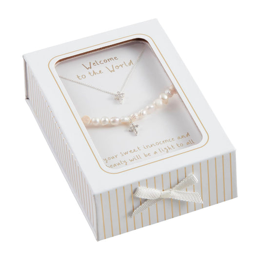 Mudpie Cross Jewelry Set