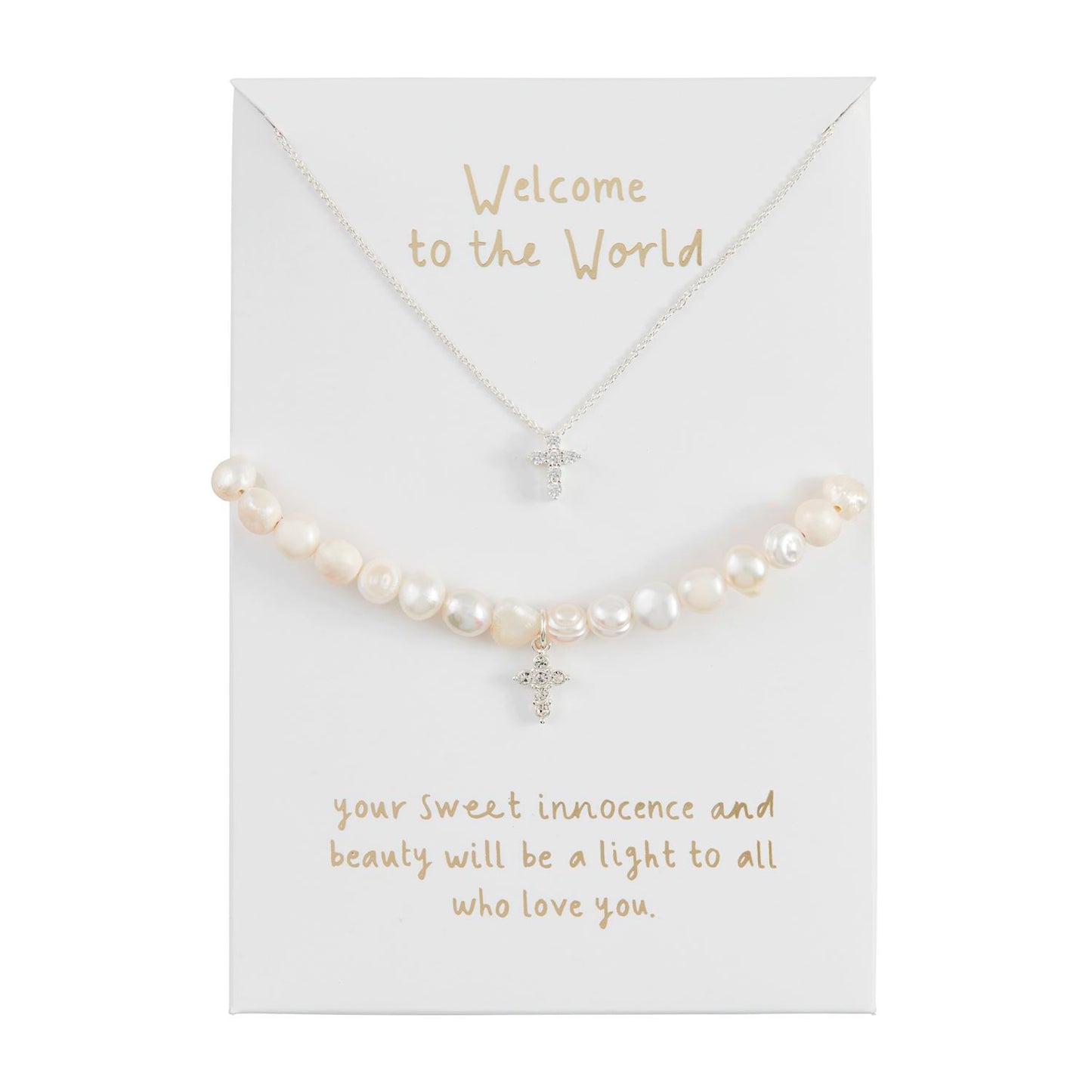 Mudpie Cross Jewelry Set