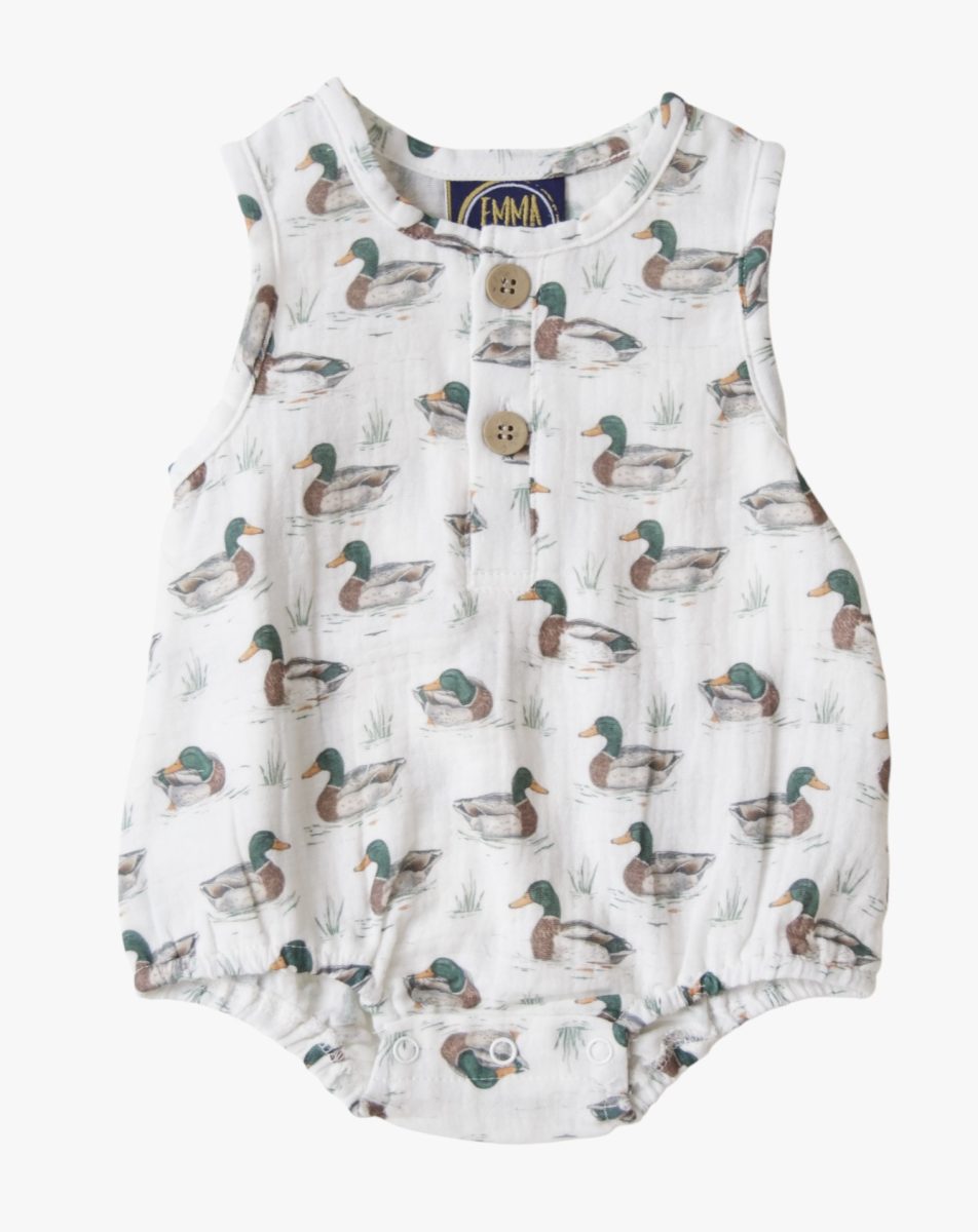 Emma Jean Mallard Duck Boys Bubble