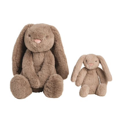 Mudpie Mama & Baby Bunny Plush Set