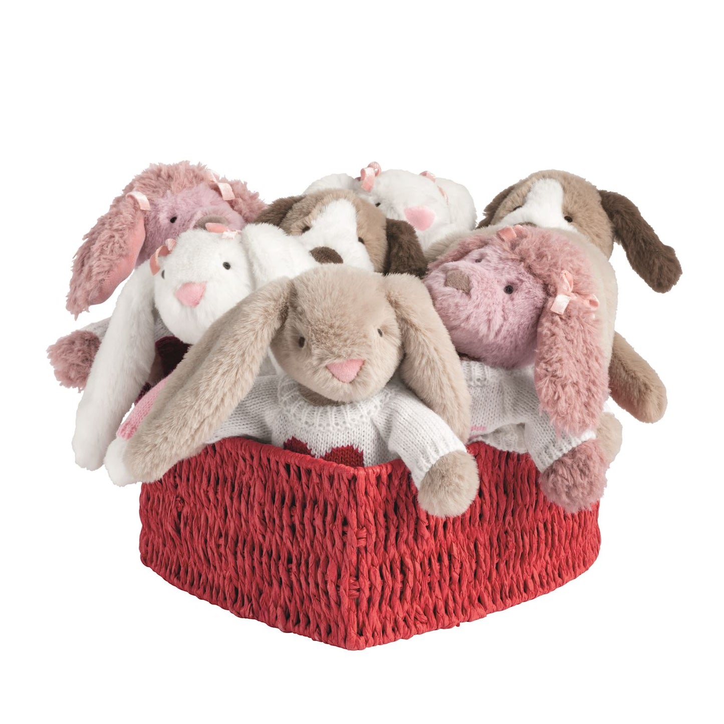 Mudpie Valentines Plush Pals
