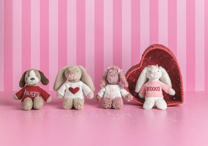 Mudpie Valentines Plush Pals