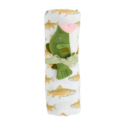 Mudpie Fish Swaddle