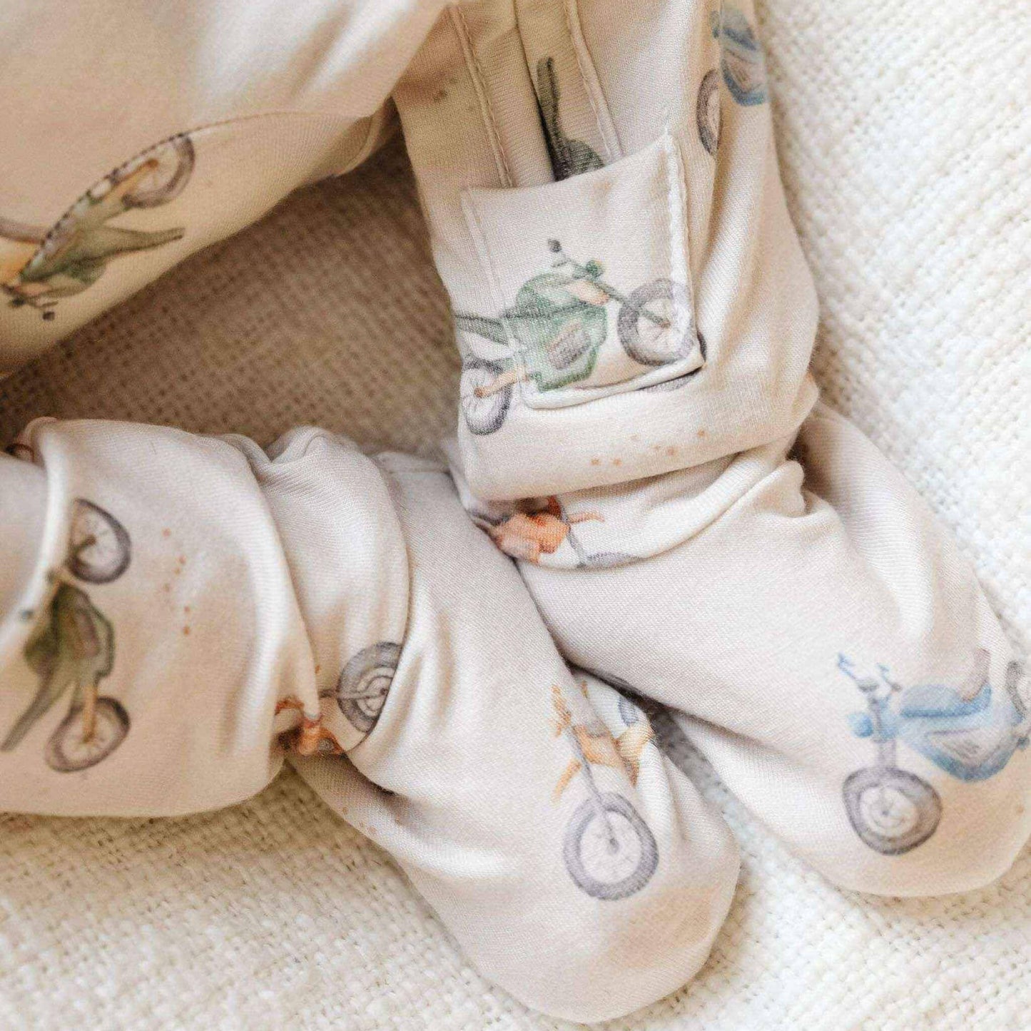 Copper Pearl - Zip-Up Footie Pajama - Ryder