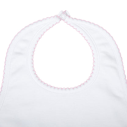 Magnolia Baby Little Sister Embroidered Bib