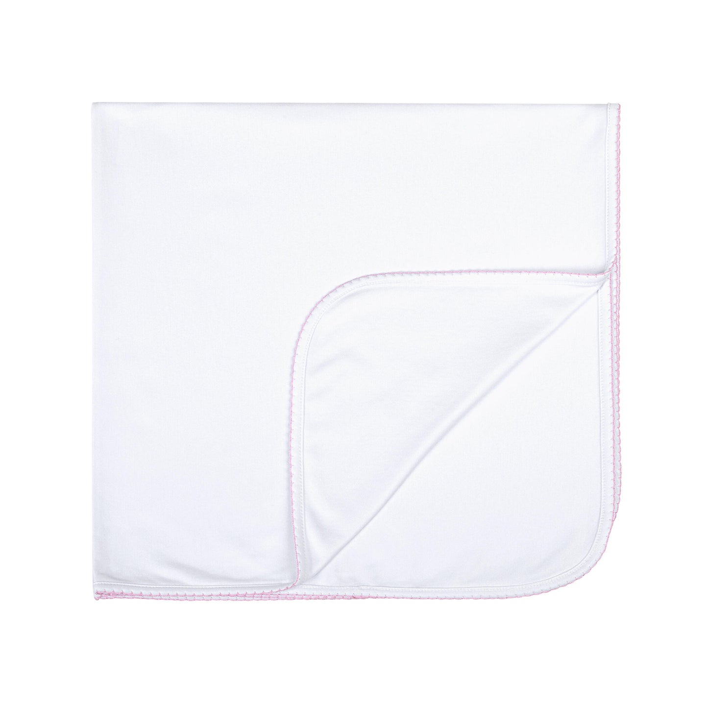 Magnolia Baby Little Sister Embroidered Receiving Blanket