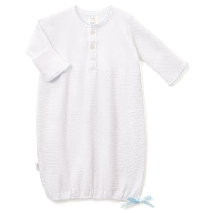 Paty Inc Longsleeve Day Gown with 2 button front - Color Options