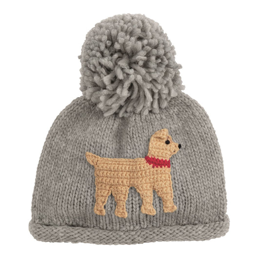 Mudpie Dog Boy Chunky Knit Hat