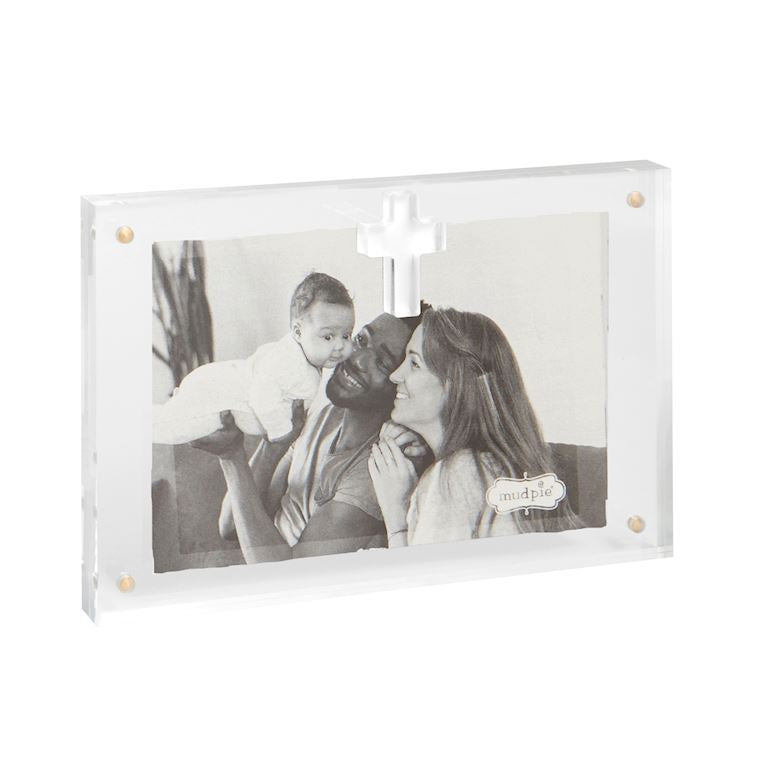 Mudpie Horizontal Acrylic Cross Frame