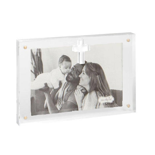 Mudpie Horizontal Acrylic Cross Frame