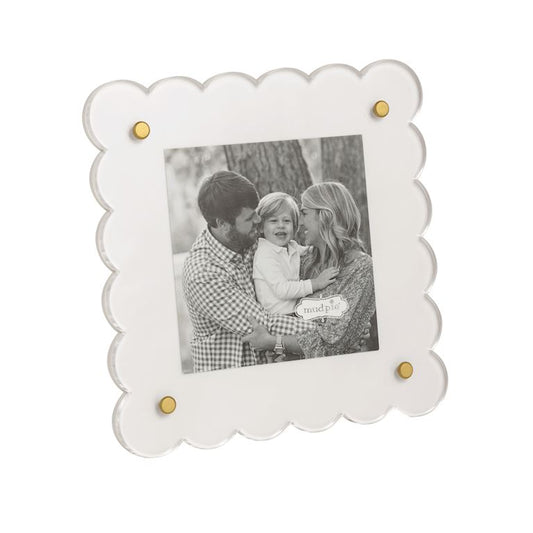 Mudpie Mini White Square Frame