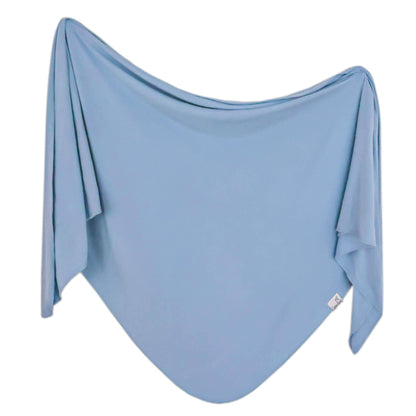 Copper Pearl - Knit Swaddle Blanket - Robin