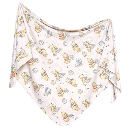 Copper Pearl - Knit Swaddle Blanket - Hunny