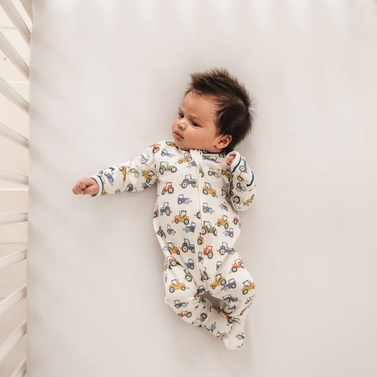 Magnolia Baby Harvest Haulers Zip Footie