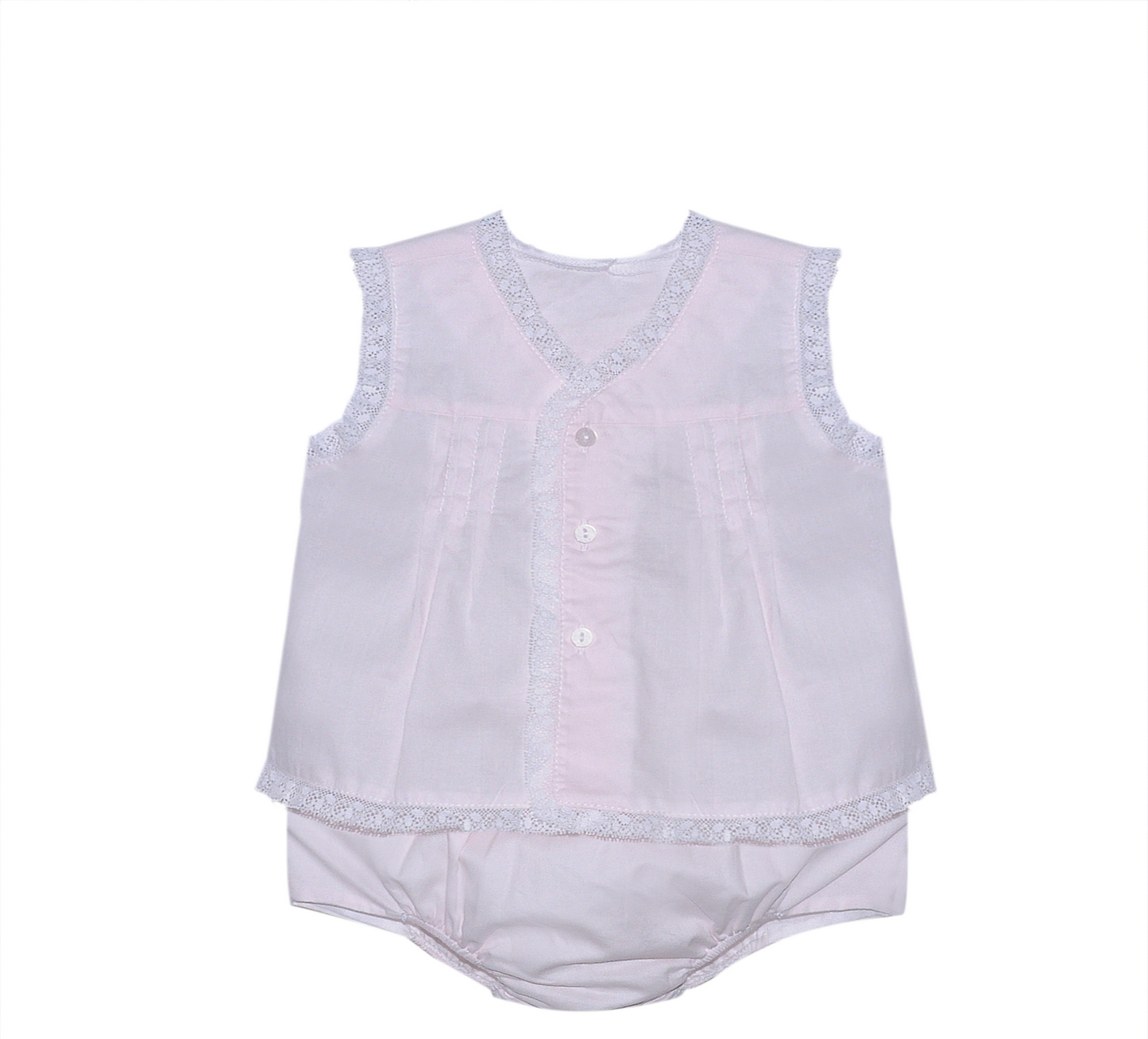 Baby Sen Pink Dylan Diaper Set