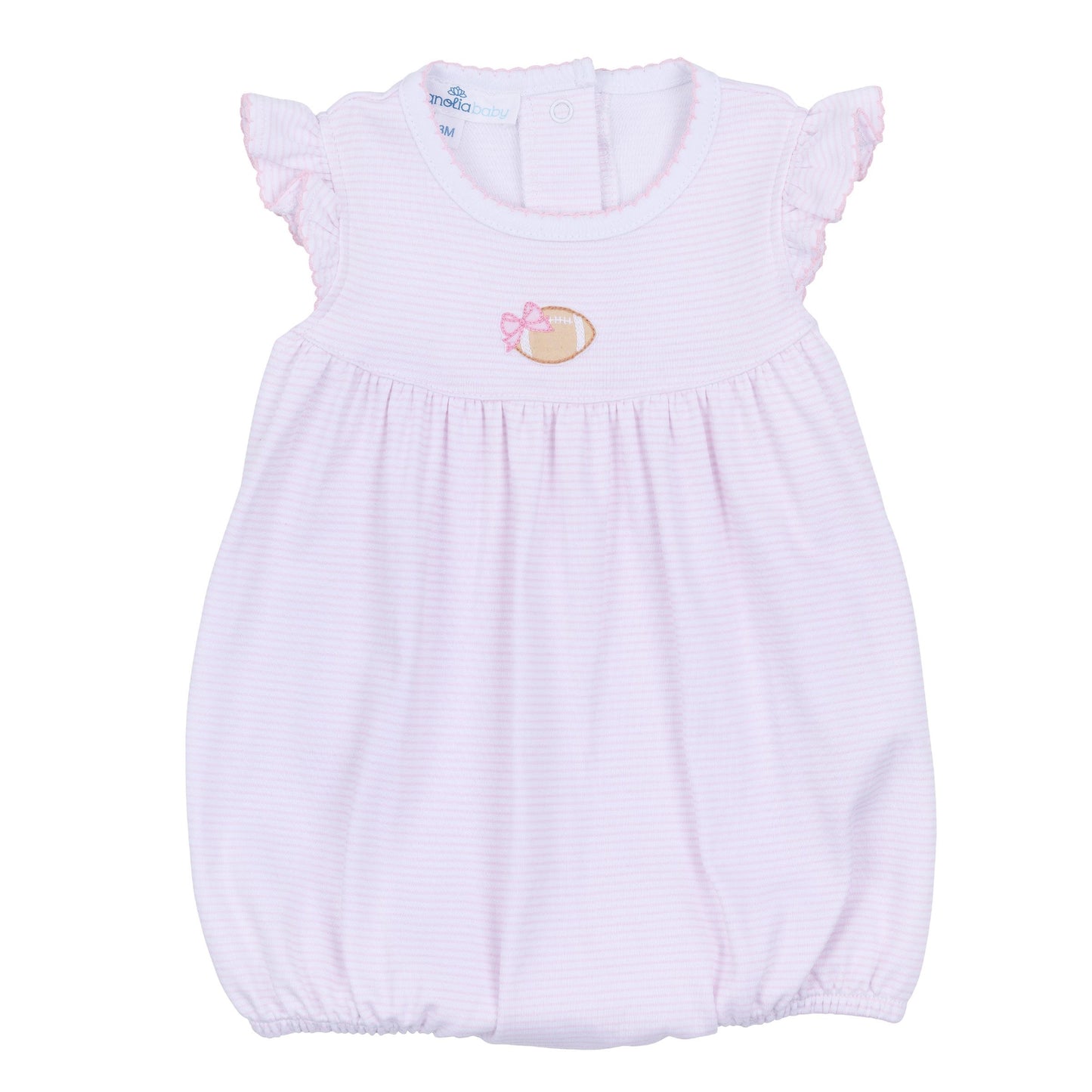 Magnolia Baby Touchdown Cutie Flutters Bubble Pink