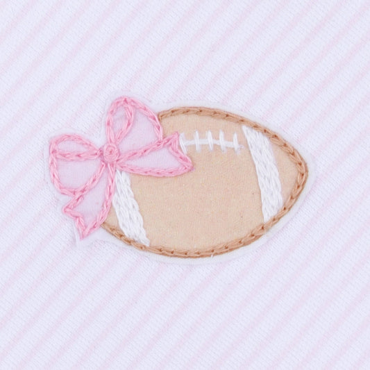 Magnolia Baby Touchdown Cutie Socks Pink