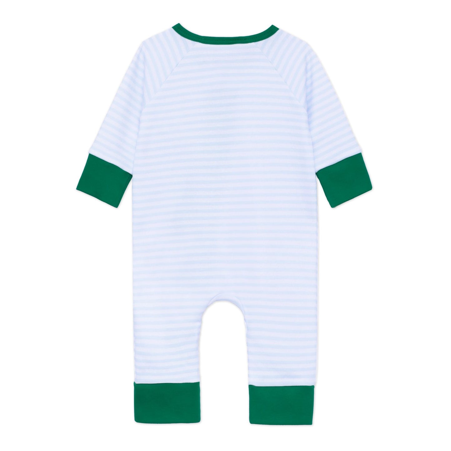 Magnolia Baby Little Farmer Applique Zip Playsuit