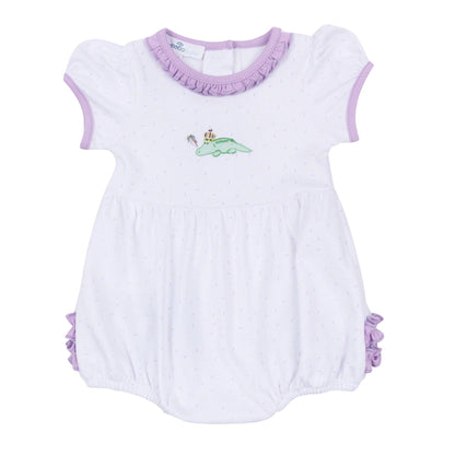 Magnolia Baby Bayou Pals Ruffle Bubble - Lilac