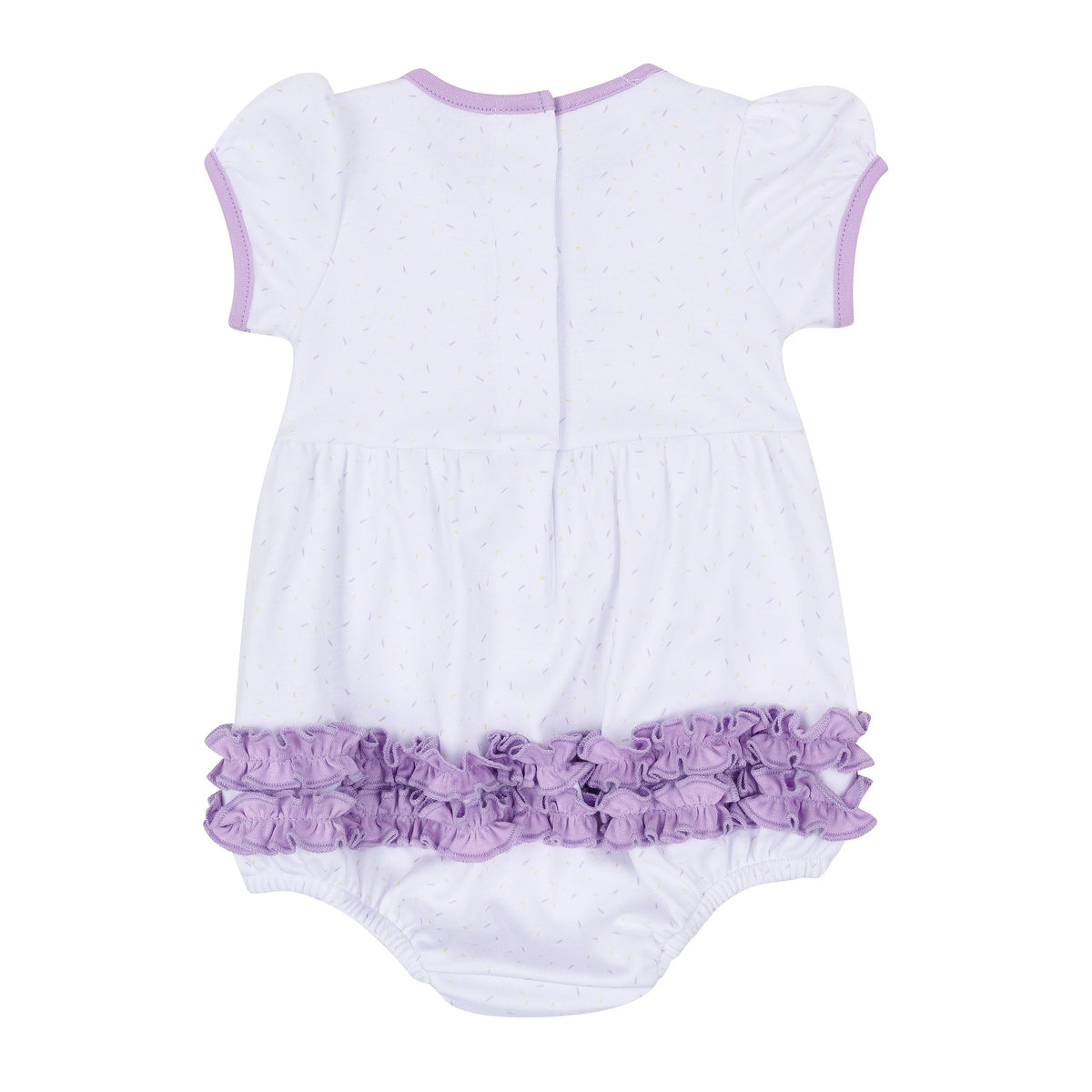 Magnolia Baby Bayou Pals Ruffle Bubble - Lilac