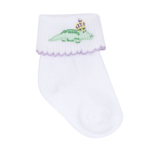 Magnolia Baby Bayou Pals Socks - Lilac