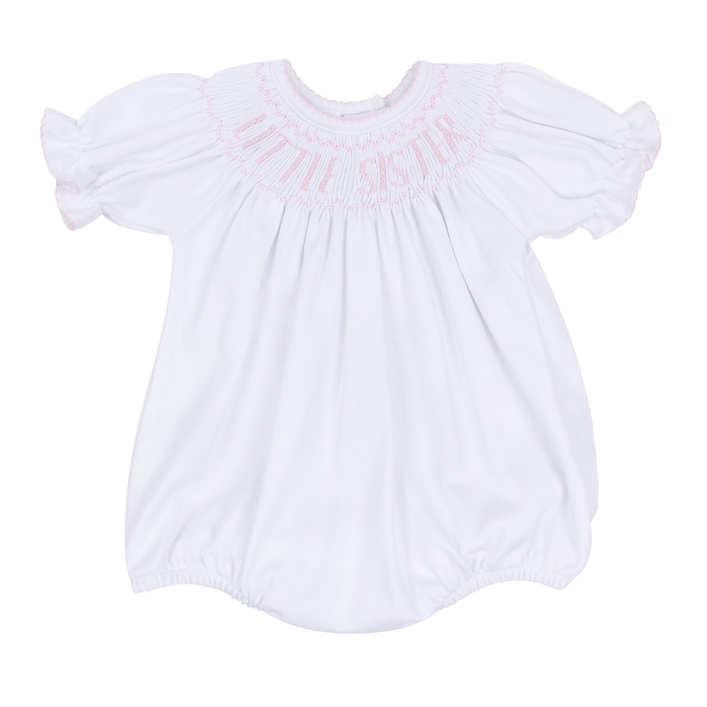 Magnolia Baby Pink Little Sister Bishop S/S Bubble - Pink