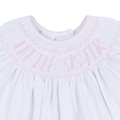 Magnolia Baby Pink Little Sister Bishop S/S Bubble - Pink