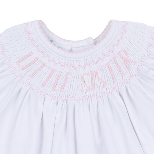 Magnolia Baby Pink Little Sister Bishop S/S Bubble - Pink