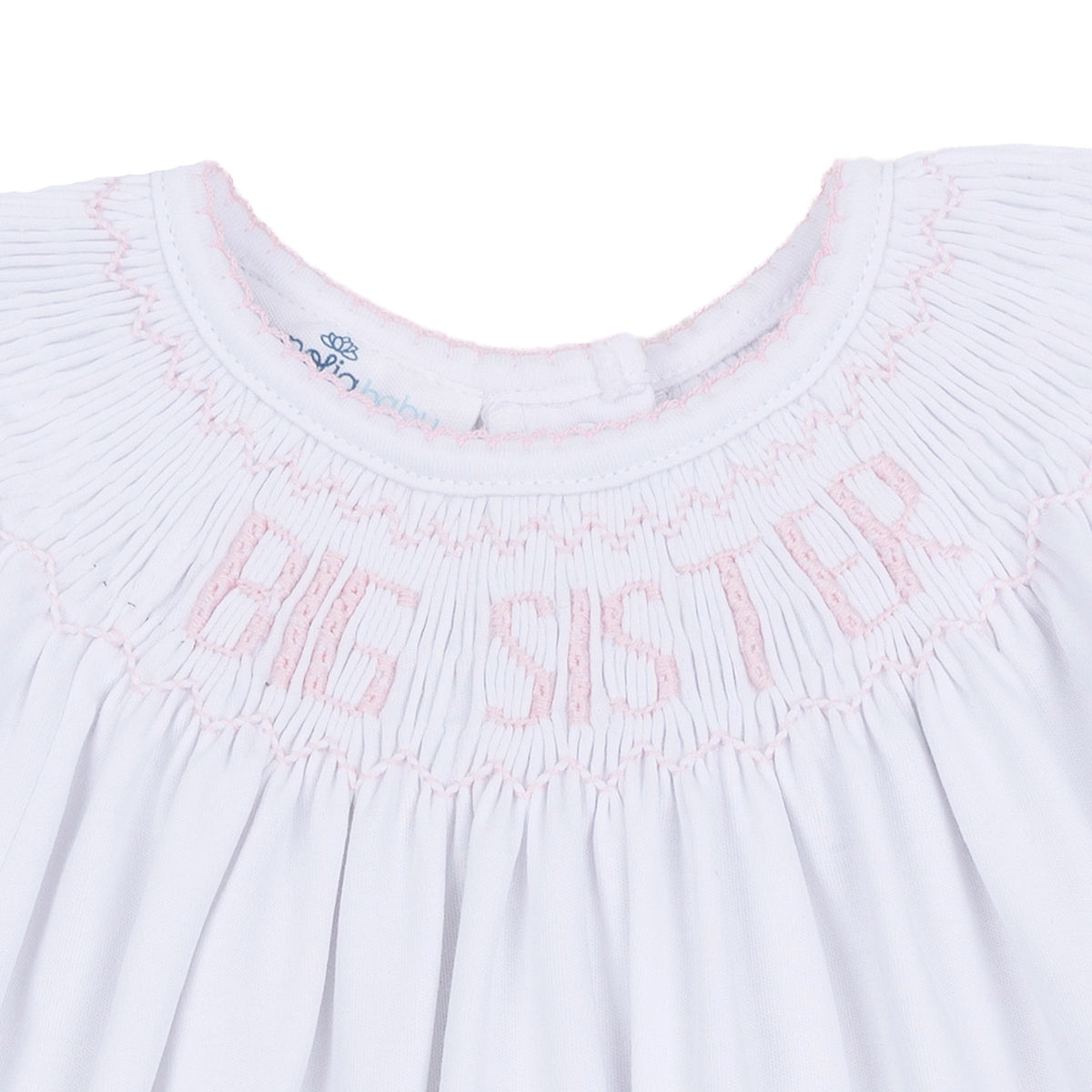 Magnolia Baby Big Sister Bishop Short Sleeve Dress