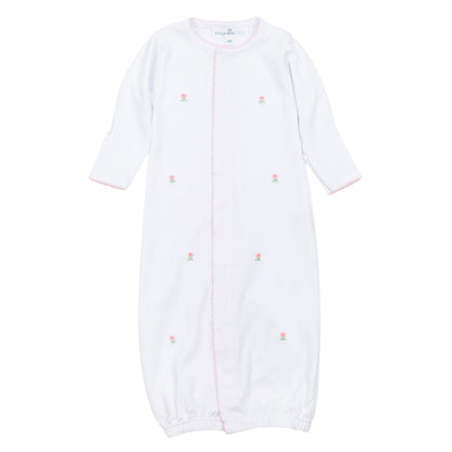 Magnolia Baby Juliettes Classics Pink Scattered Converter Gown