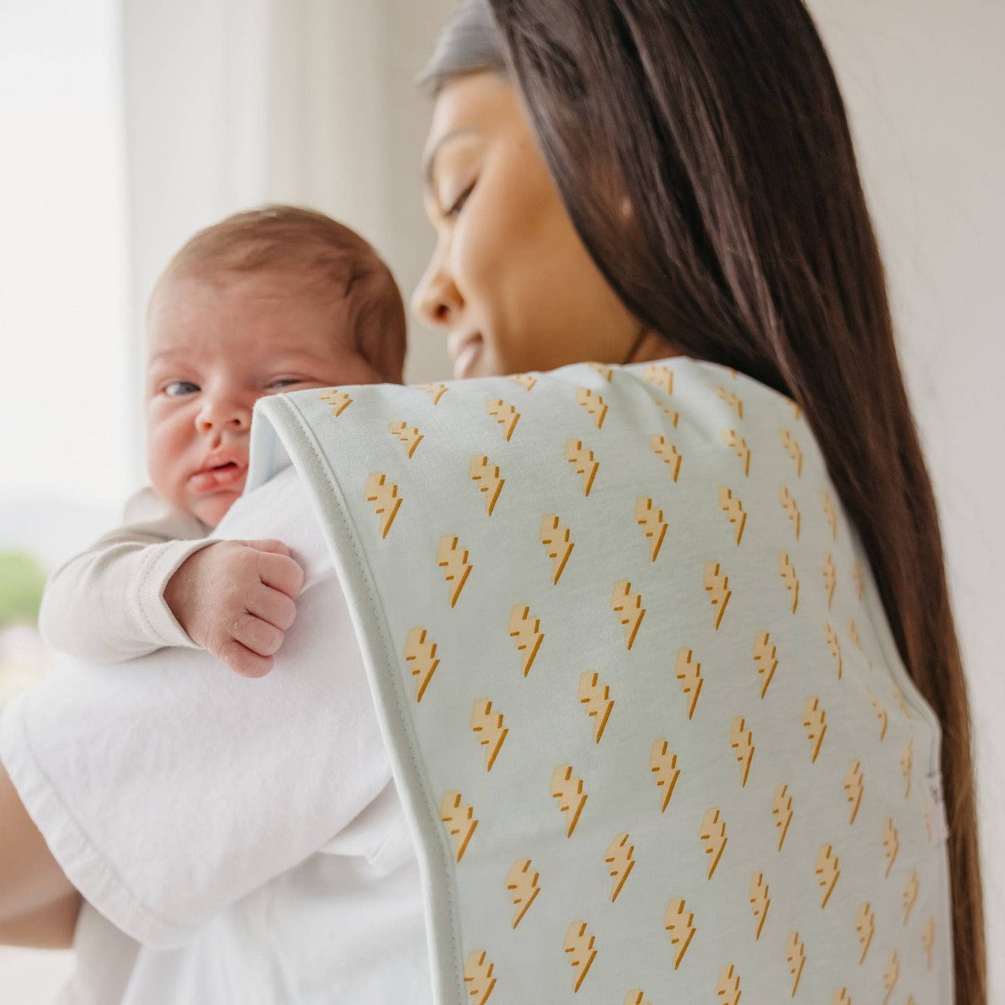 Copper Pearl - 3 Pack Premium Burp Cloths - Vance