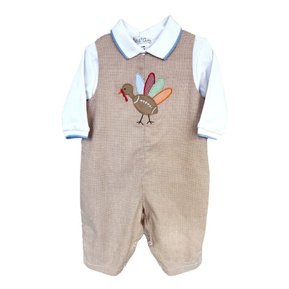 Petit Ami Football Turkey Applique Longall