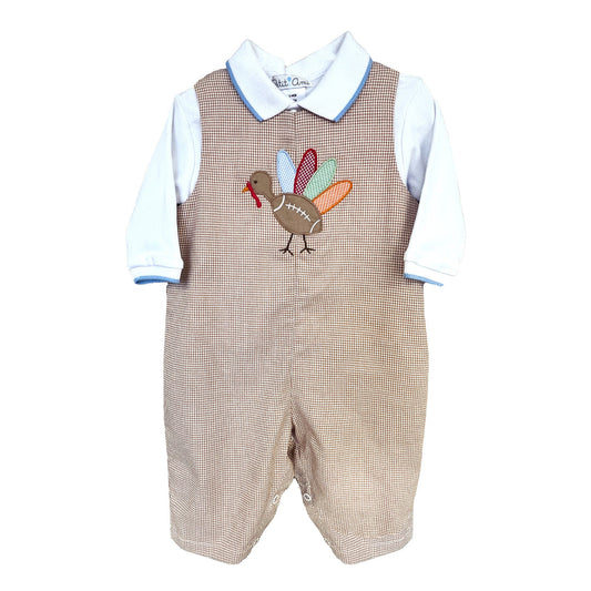 Petit Ami Football Turkey Applique Longall