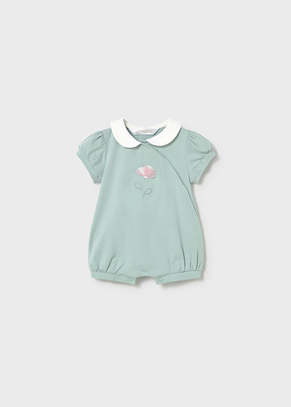 Mayoral Girls Romper - Green