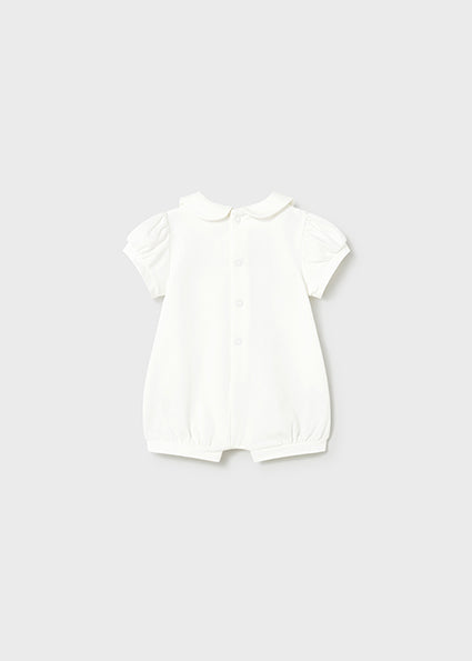 Mayoral Girls Romper - White