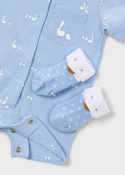 Mayoral 3 Piece Gift Set - Blue