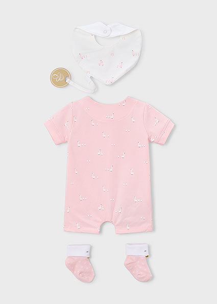 Mayoral 3 Piece Gift Set - Pink