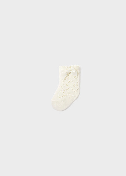 Mayoral Knit Socks - Natural
