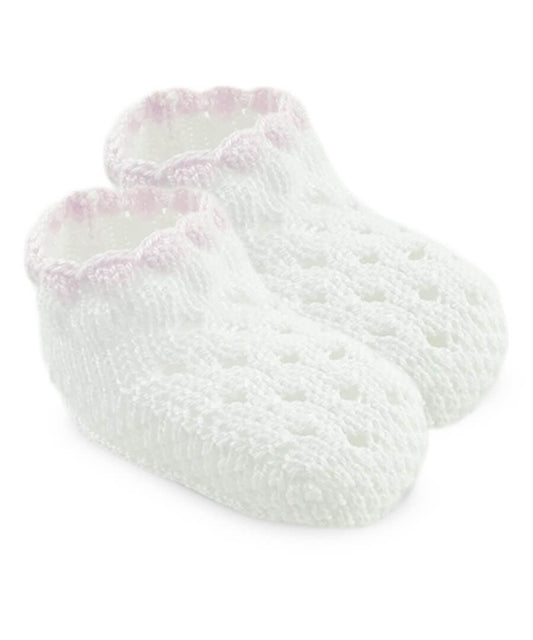 Jefferies Socks Pointelle Bubble Bootie 1 Pair - Color Options