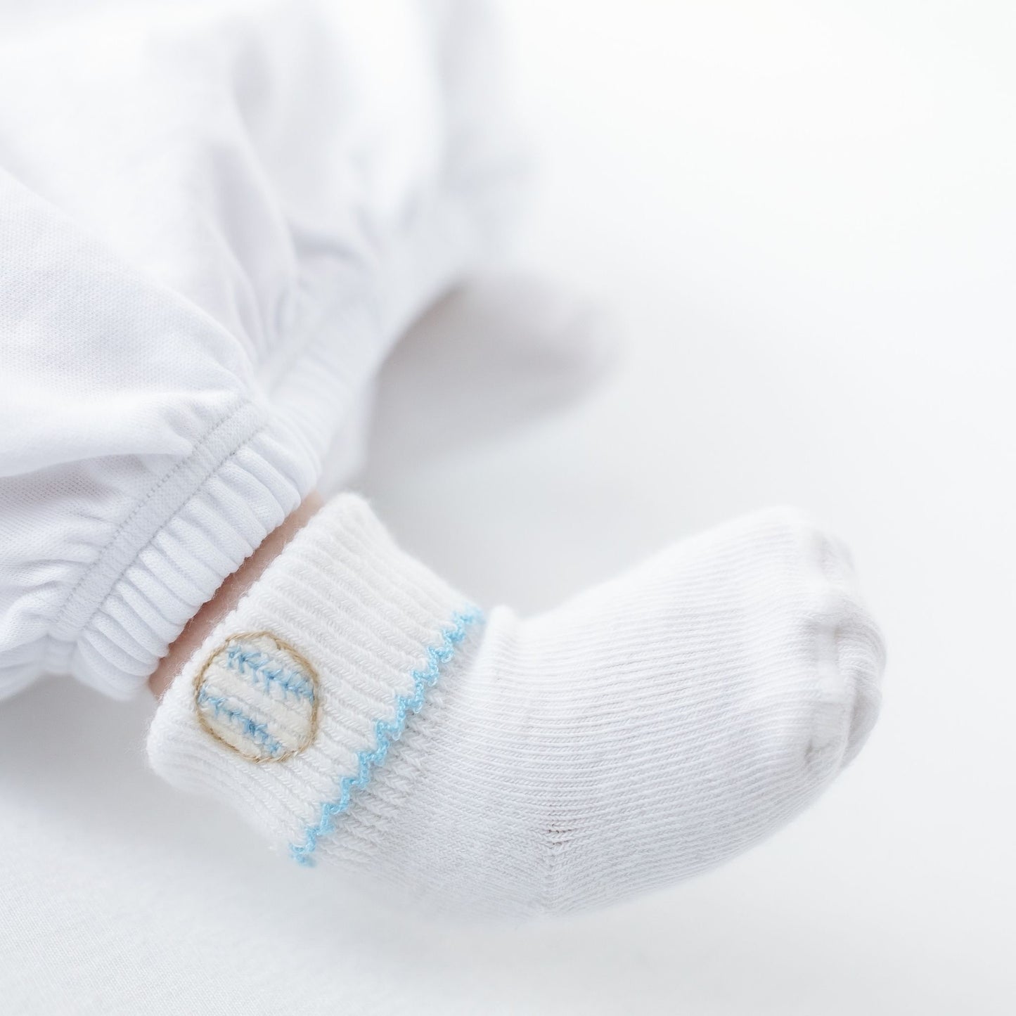 Precious Lil Sluggers Socks- Blue