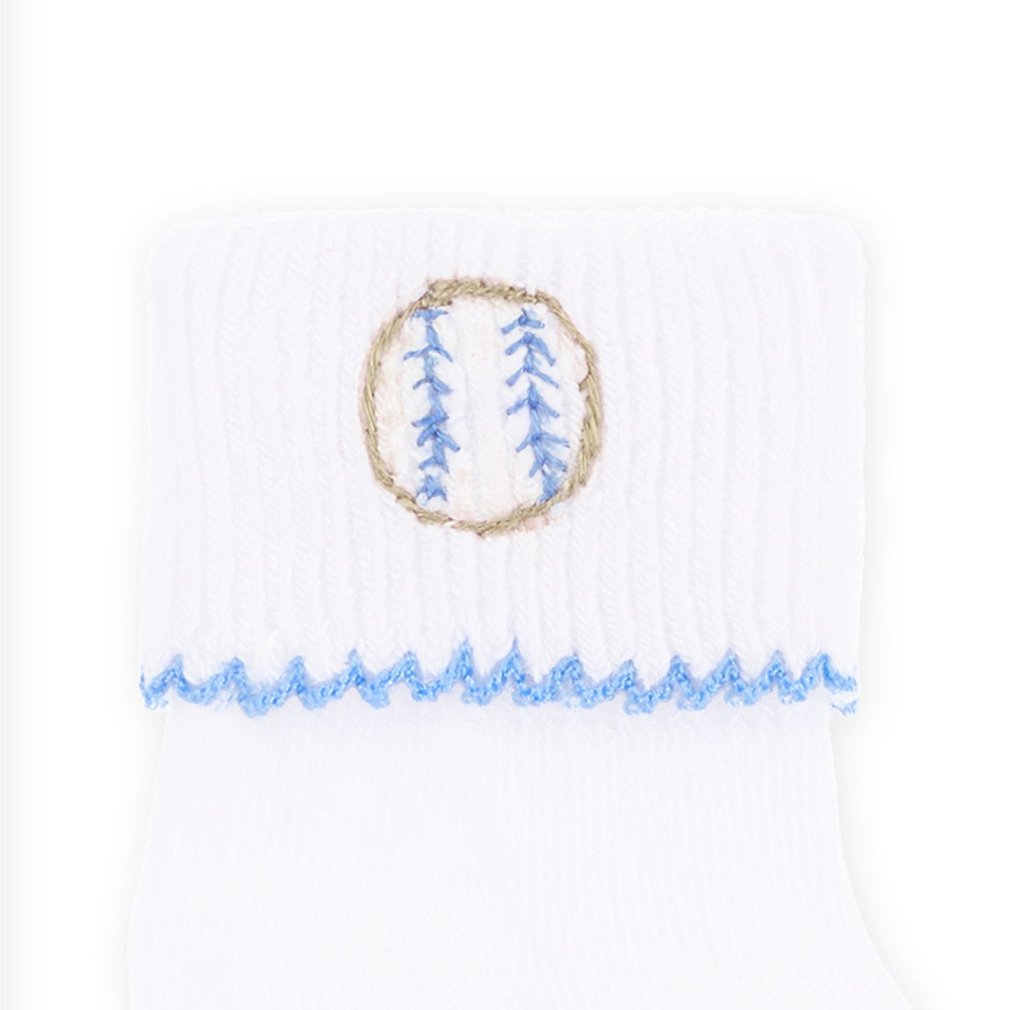 Precious Lil Sluggers Socks- Blue