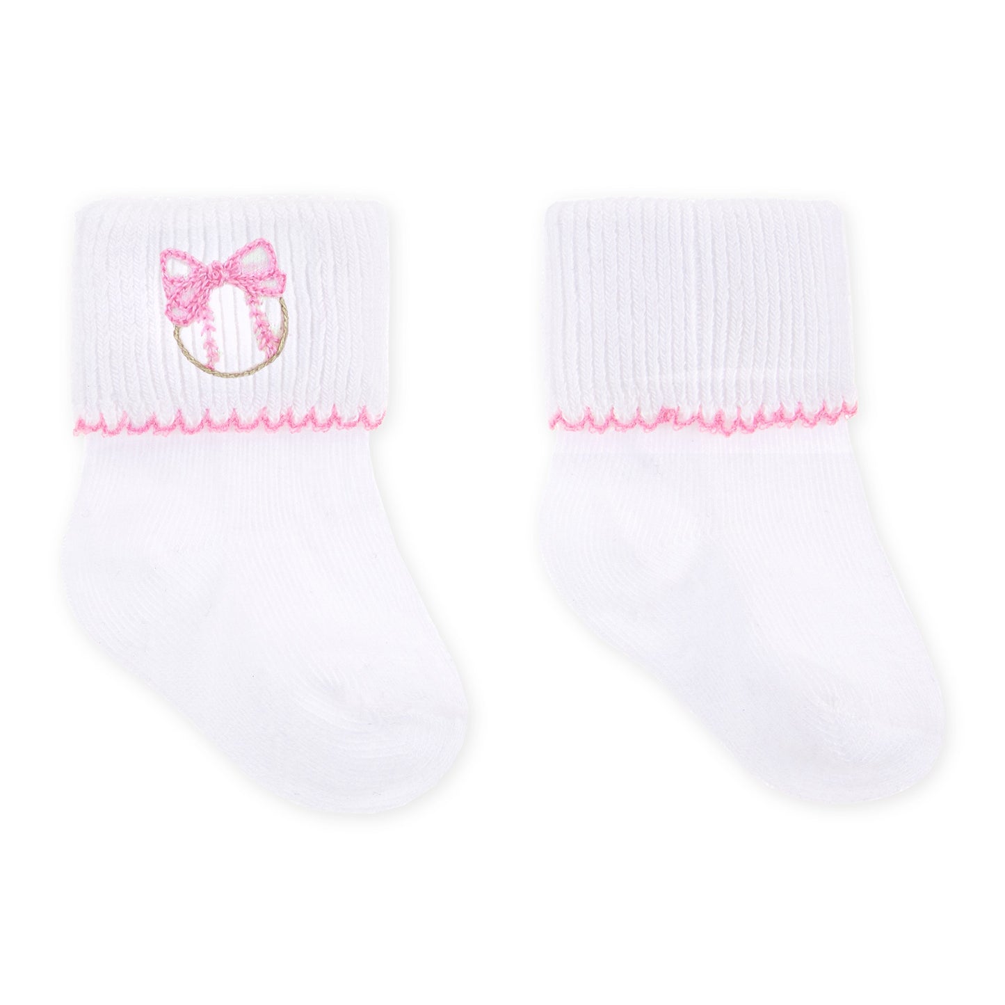 Precious Lil Sluggers Socks- Pink