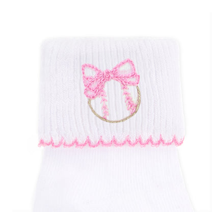 Precious Lil Sluggers Socks- Pink