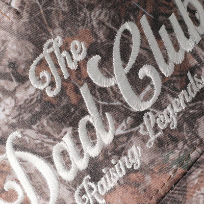 Fashion City - THE DAD CLUB RAISING LEGENDS Embroidery Camo Trucker Hat