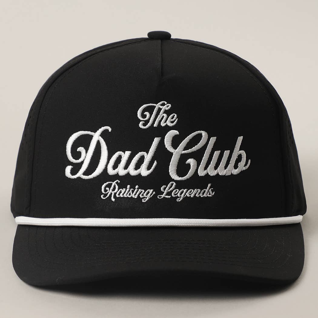 Fashion City - THE DAD CLUB Embroidered Premium Materials Trucker Hat