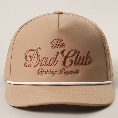 Fashion City - THE DAD CLUB Embroidered Premium Materials Trucker Hat