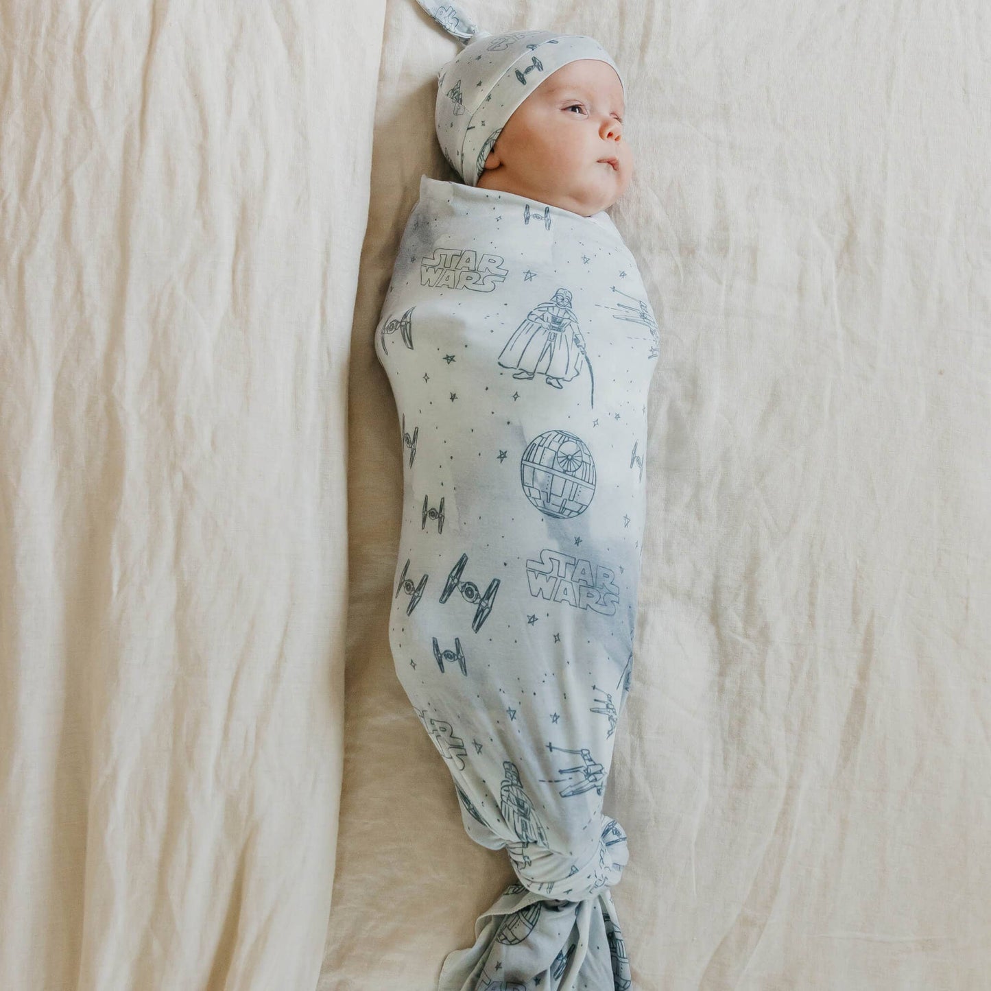 Copper Pearl - Knit Swaddle Blanket - Empire