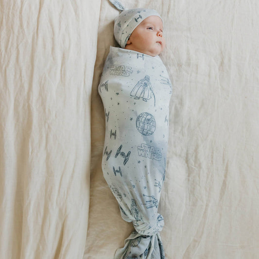 Copper Pearl - Knit Swaddle Blanket - Empire