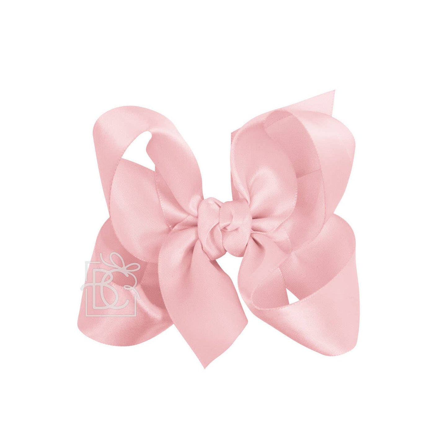 Beyond Creations, LLC - 4.5 SATIN BOW ON CLIP