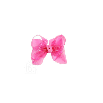 Beyond Creations, LLC - WATERPROOF BOWS ON ALLIGATOR CLIP 4.5"
